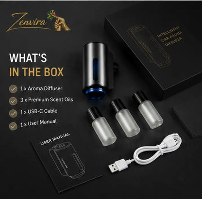 Zenvira™ Smart Car Aroma Diffuser