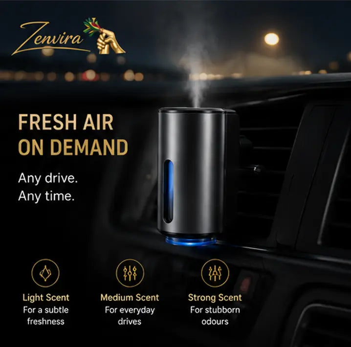 Zenvira™ Smart Car Aroma Diffuser