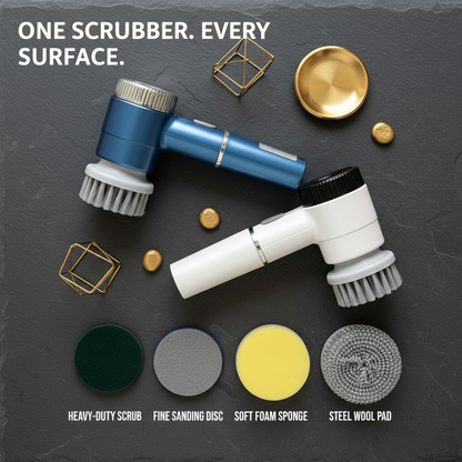 Hero Flat Lay - All 4 Attachments
